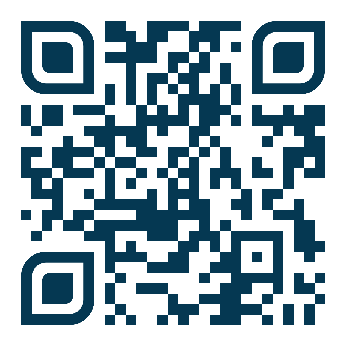 QR-coded email address